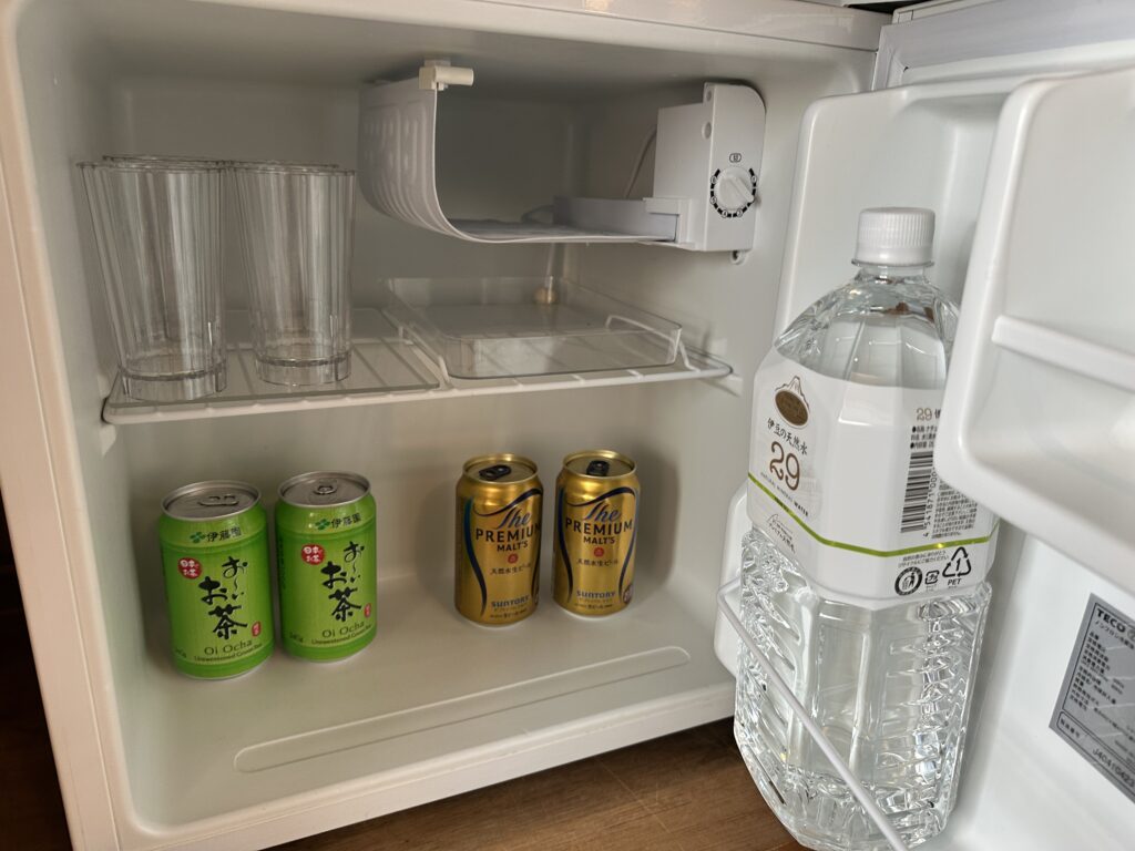 愛犬お宿の冷蔵庫の中