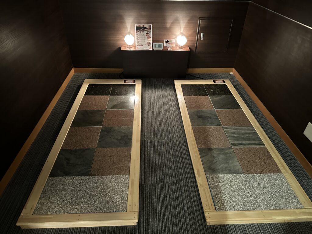 愛犬お宿の岩盤浴