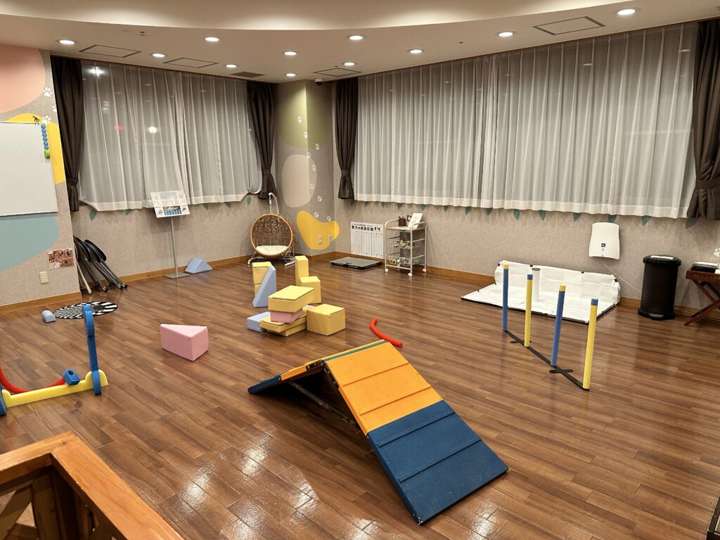 愛犬お宿の屋内ドッグラン